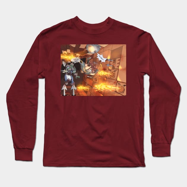 Checking for Traps Long Sleeve T-Shirt by masciajames